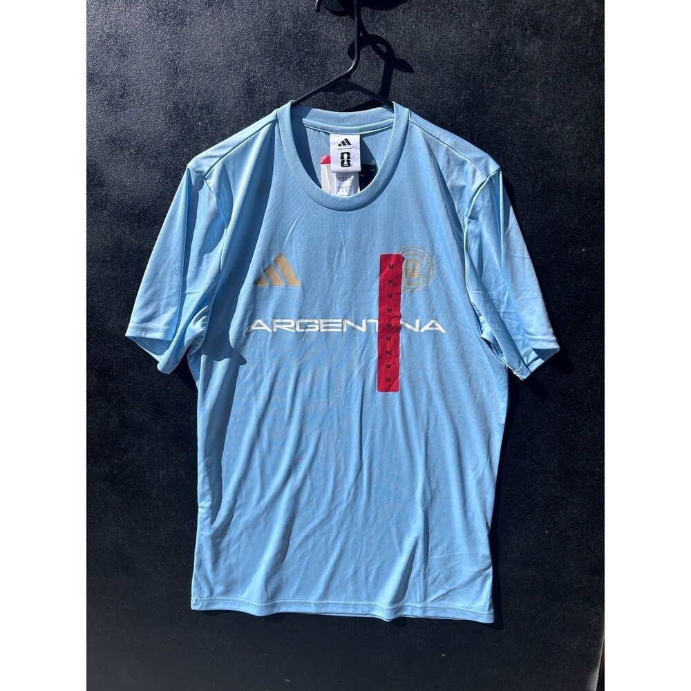 Adidas Argentina Soccer Tee Men’s Size Medium NWT #517-519